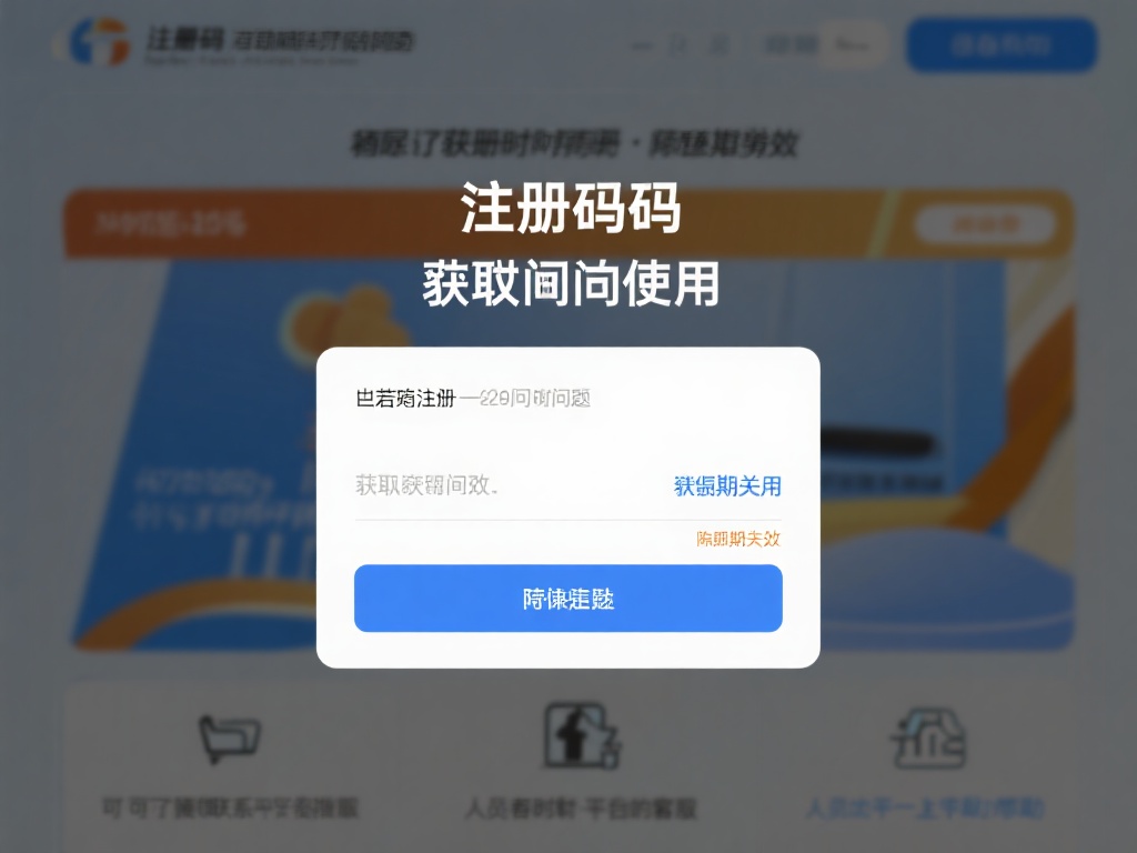 值得注意的是，注册码一般有时间限制，建议在获取后尽